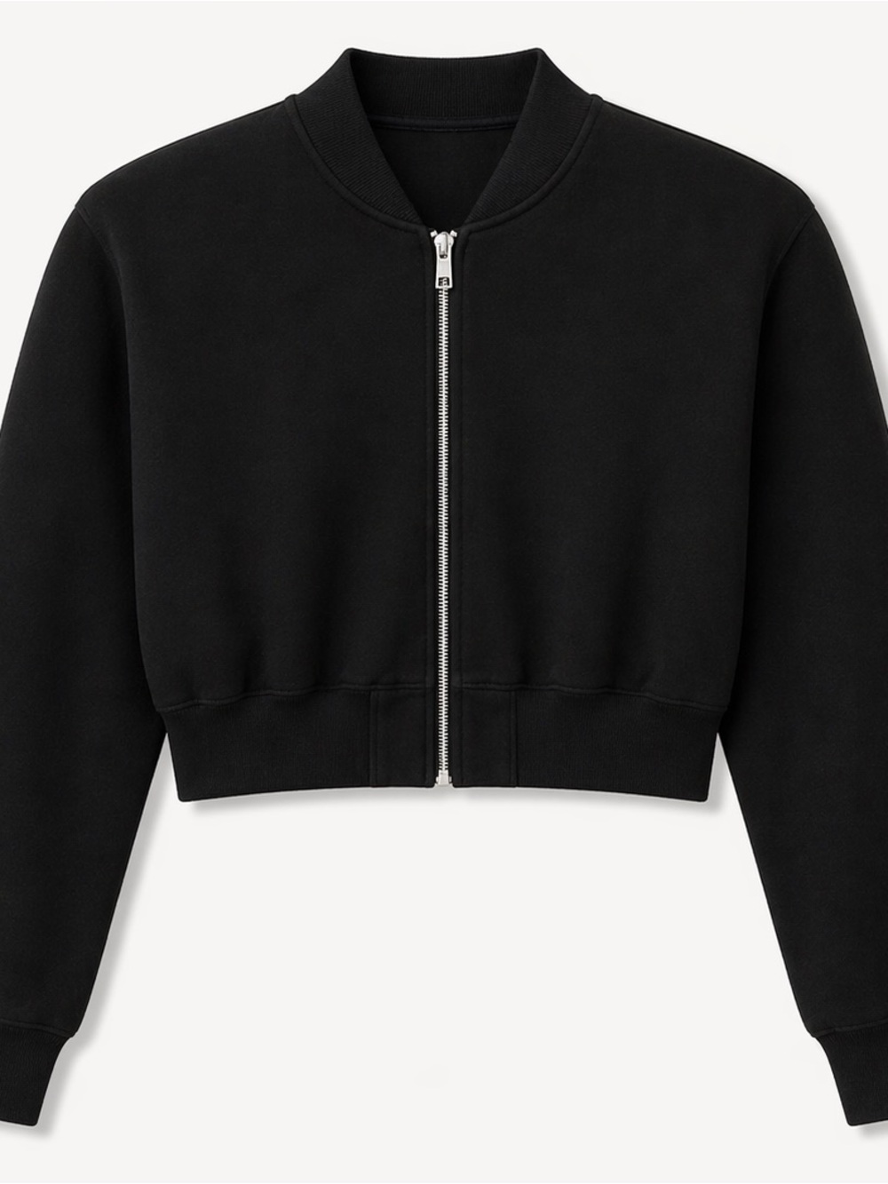 SHEIN Black Bomber Jacket for Women